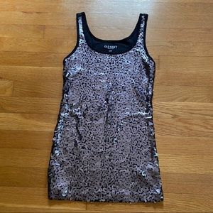 Old Navy Sequin Tank Top